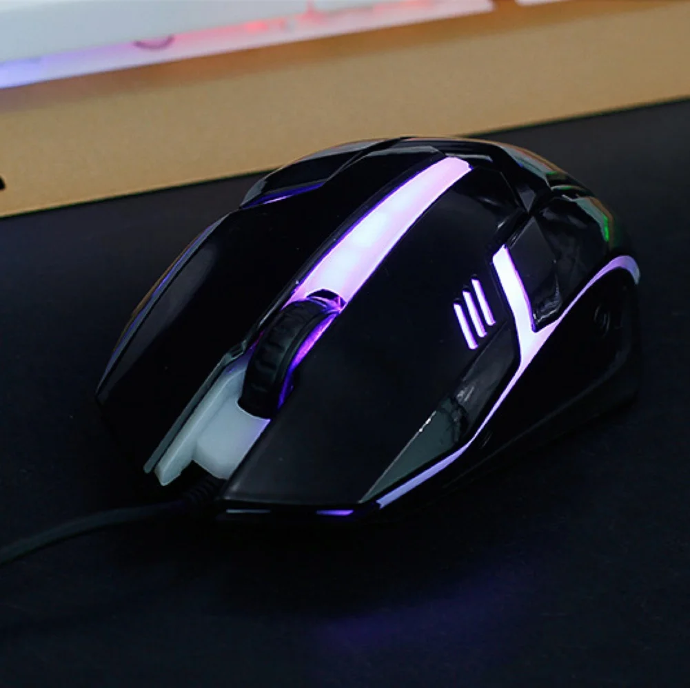 

Home Office 3 Keys 1200DPI USB Wired Optical Gaming Mouse Mice for PC Laptop