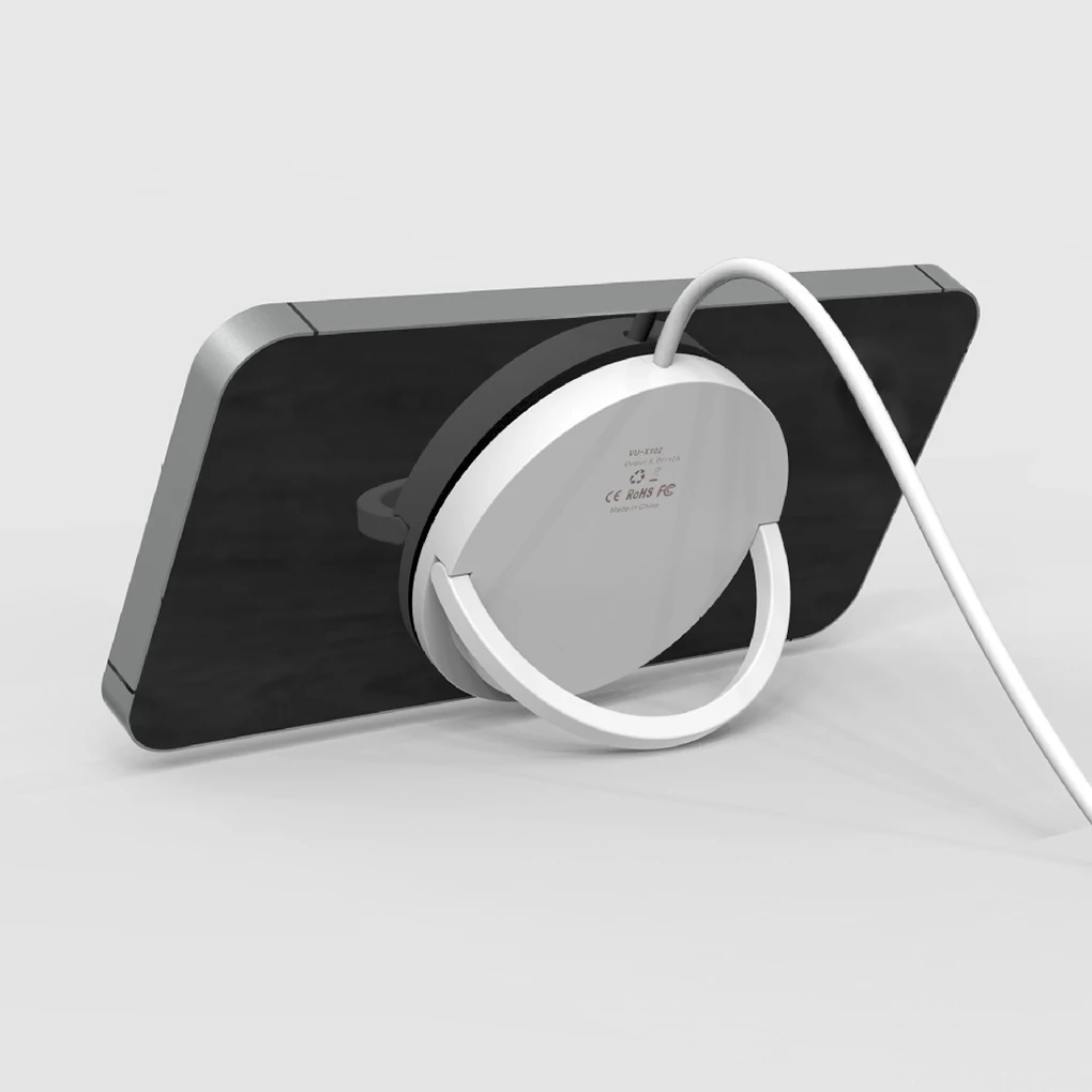 

15W Magnetic Phone Wireless Charging Pad QC3.0 Fast Charger For iPhone 12/Pro Max Fast Wireless Charging Pad With Phone Holder