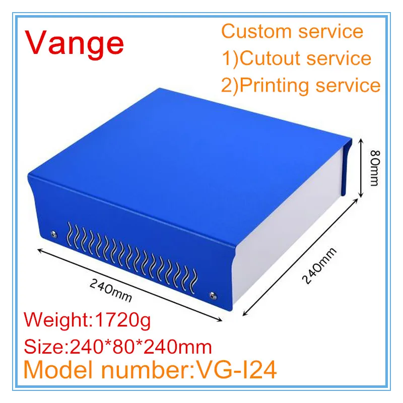 1 шт./лот листовая металлическая электрическая распределительная коробка 240*80*240