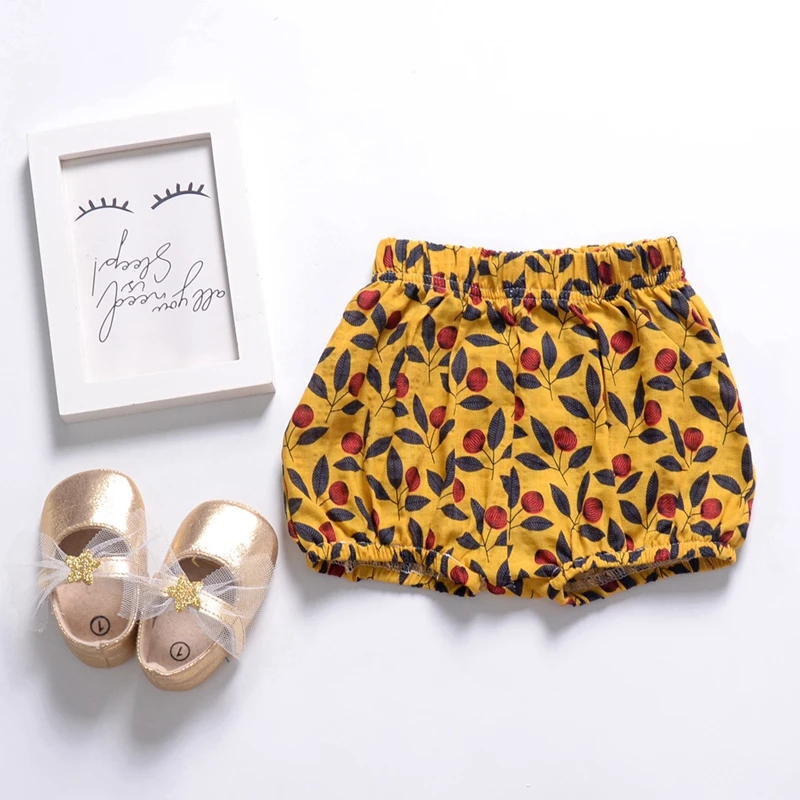 Одежда для малышей Новые летние детские штаны маленьких девочек хлопковые