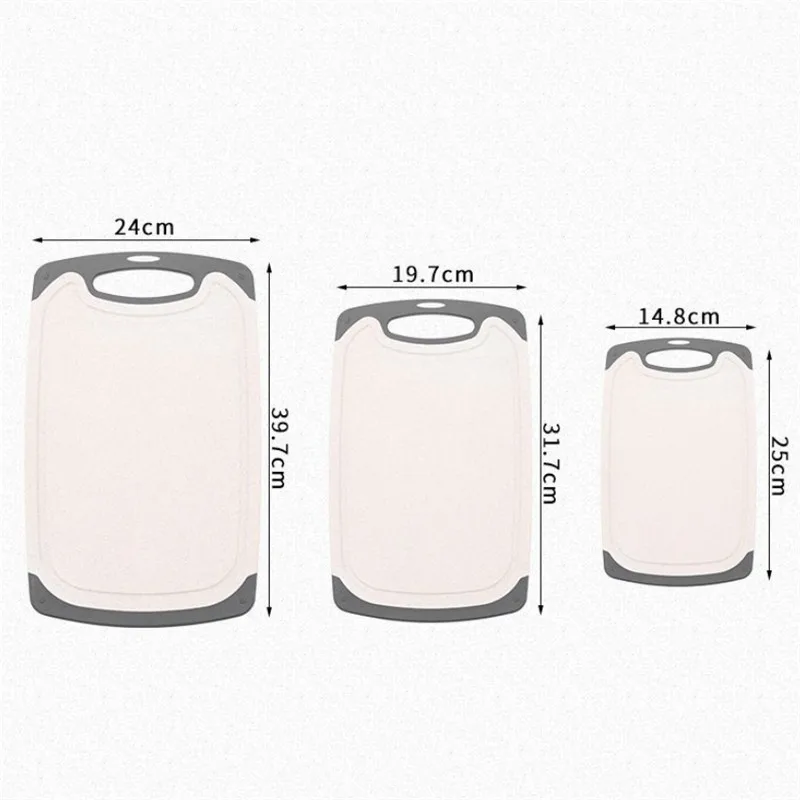 

Creative Wheat Straw Non-Slip Hangable Chopping Board Multifunctional Heat-Resistant Eco-Friendly Cutting Boards Kitchen Tools