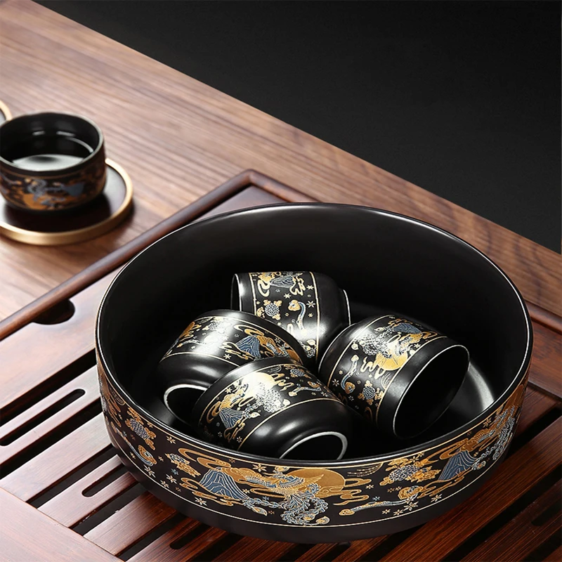 Керамическая чашка JIEWU в китайском стиле термостойкая чайная классическом