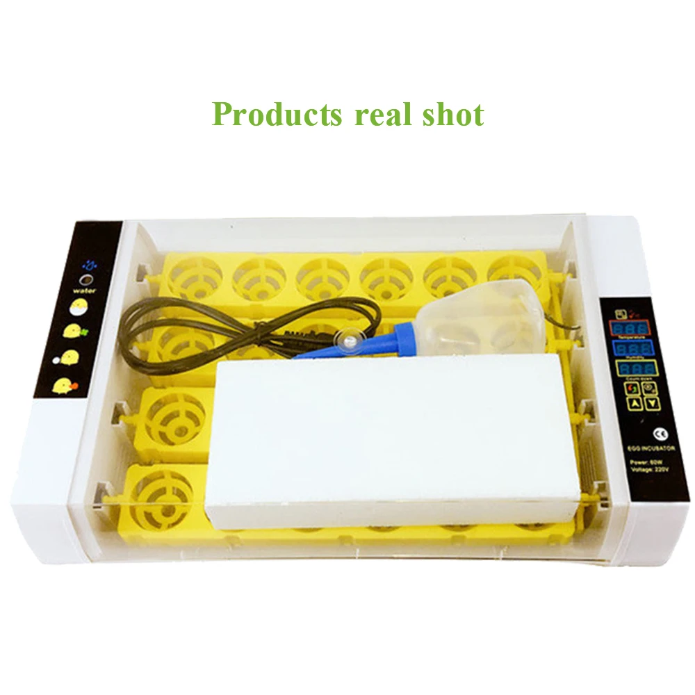 Полностью автоматический инкубатор для яиц мини домашний курицы птицы