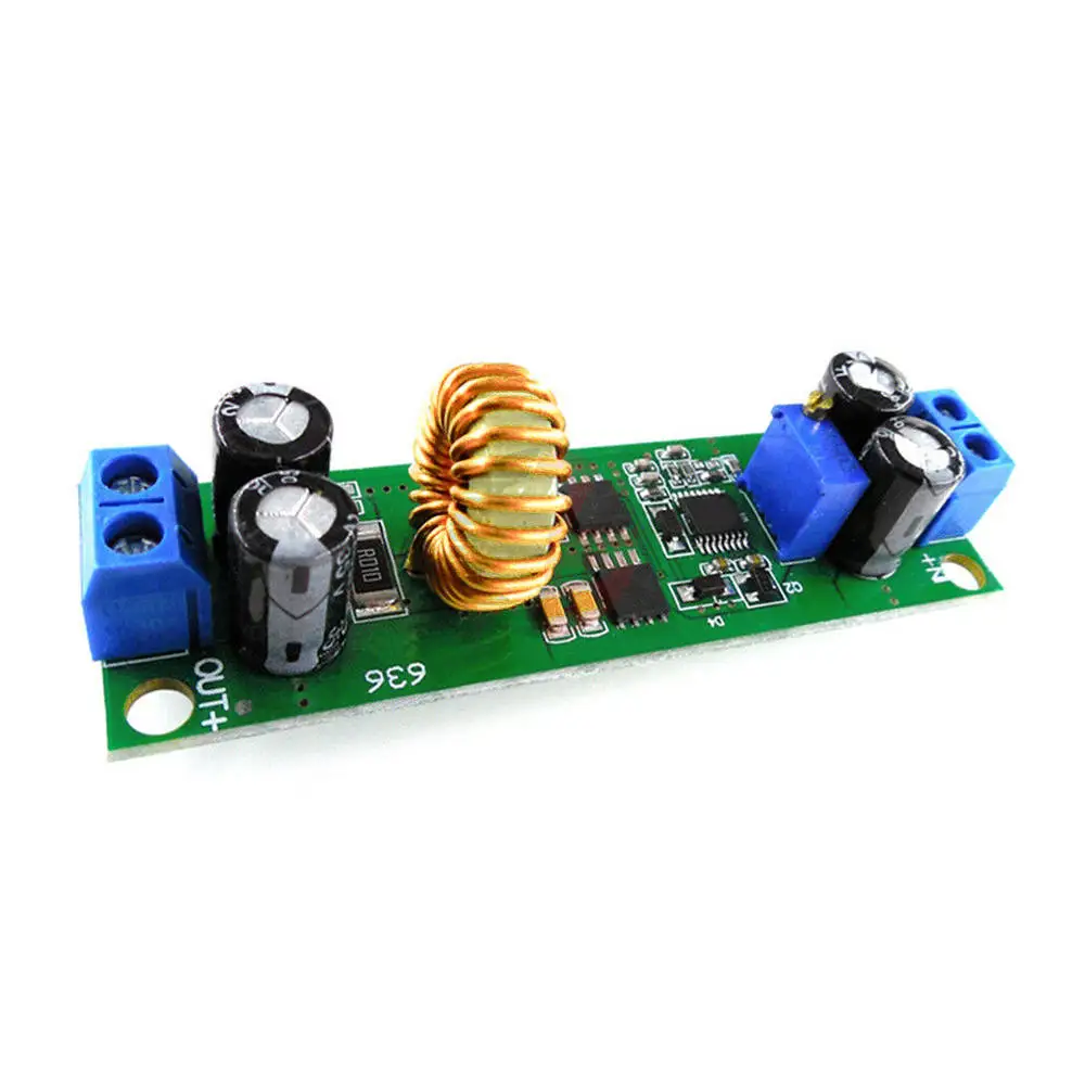Регулируемый 10A dc-dc 60V 48V 36V 24V 6,5 V до 30V 24V 12V 3V автомобильный понижающий преобразователь зарядное устройство регулятор напряжения Модуль
