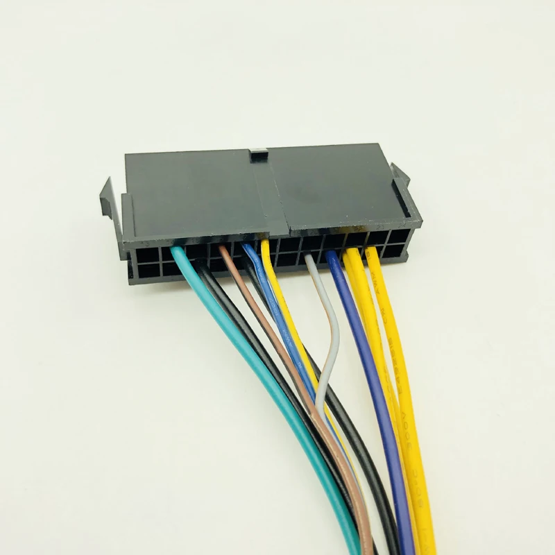30CM Modular Power Supply Cable ATX 24Pin 24 Pin Female to 6Pin 6-Pin Male Mini Connector for HP Elite 8100 8200 8300 800G1 | Компьютеры и