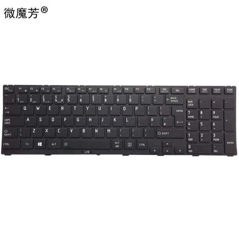 

NEW Keyboard for Toshiba for Tecra R850 R950 R960 UI Replace laptop keyboard With mouse pole