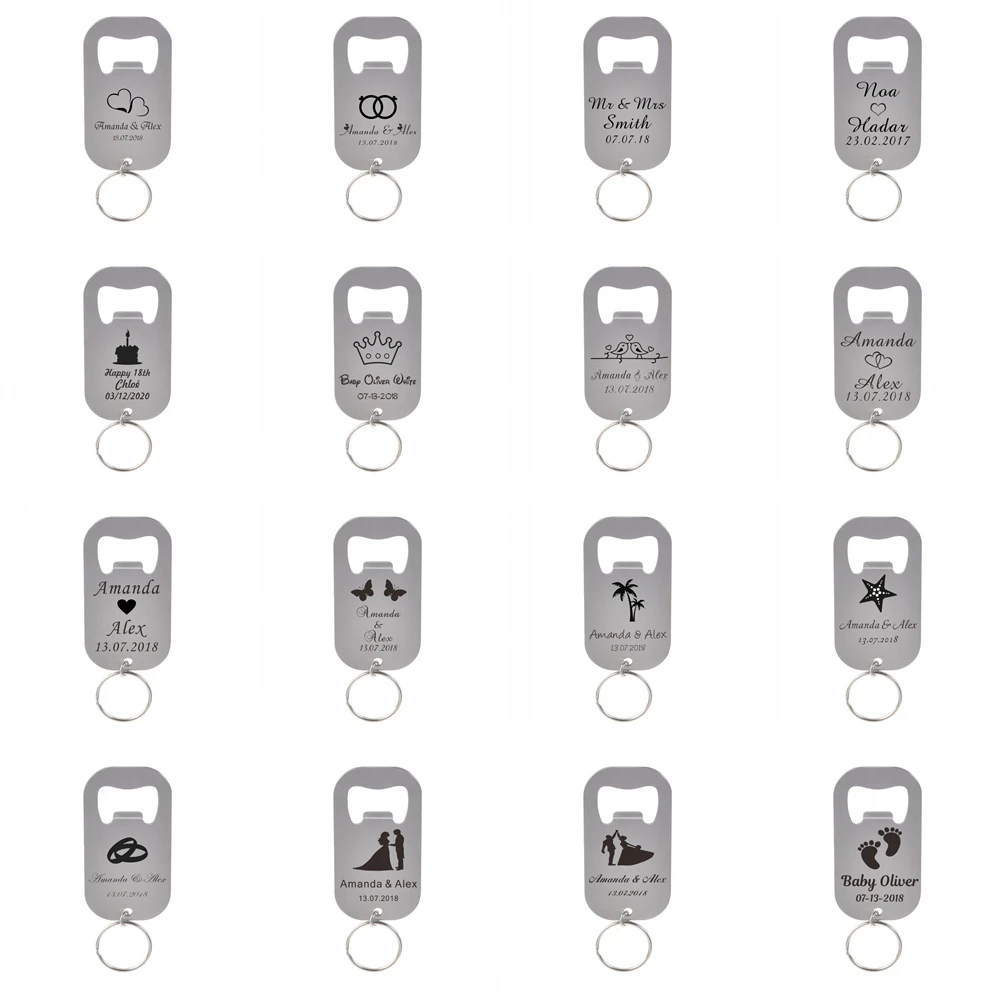 Брелки для ключей из нержавеющей стали с выгравированным логотипом|Сувениры