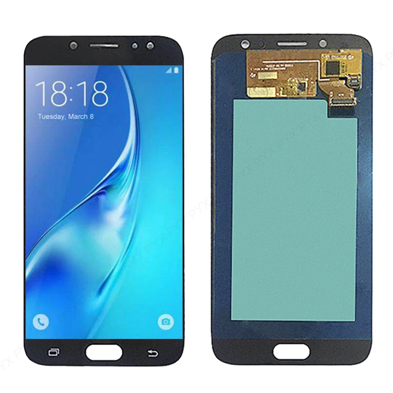 Amoled ЖК-дисплей для Samsung Galaxy J7 Pro 2017 J730 J730F и сенсорный экран дигитайзер в сборе J730GM