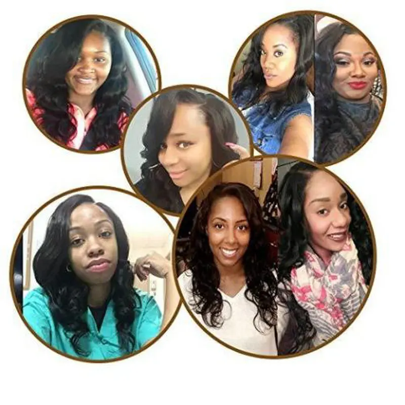 

Yavida Hair Brazilian Body Wave Human Hair Bundle 100% Non-Remy Hair Weave Bundle 3/4 Pcs Wholesale Bulk Natural Color For Women