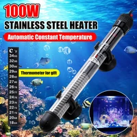 220 240v high insulation automatic temperature thermostat heater rod submersible aquarium fish tortoise tank water heat eu plug