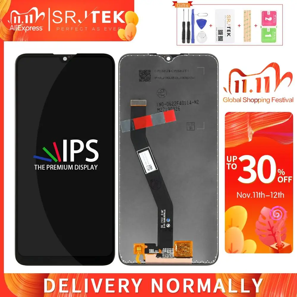 Сенсорный экран для Xiaomi Redmi 8A дигитайзер в сборе Hongmi ЖК дисплей с рамкой|Экраны