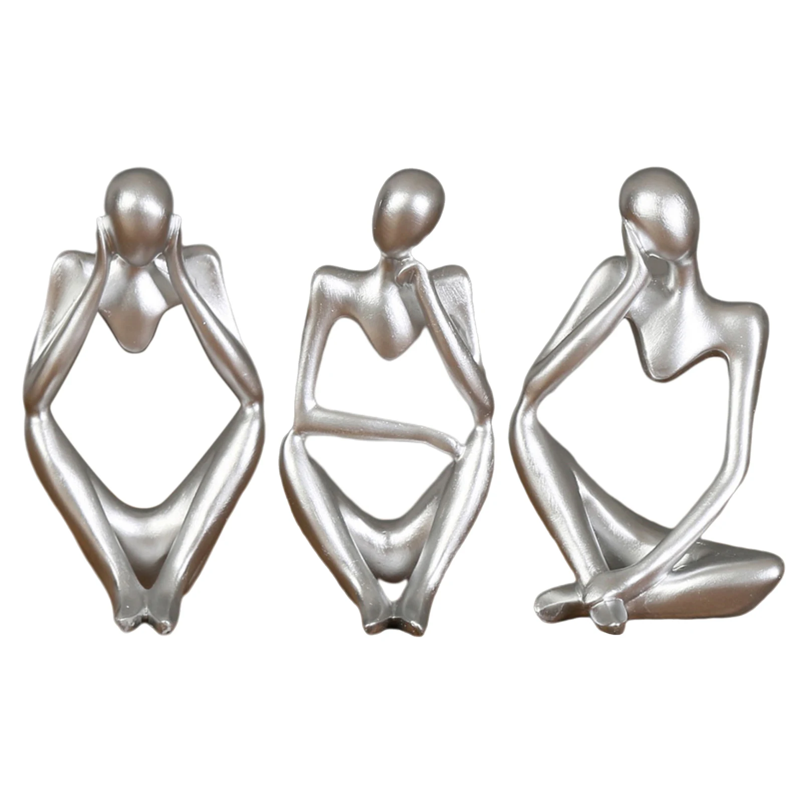 

Ремесло Thinker скульптура полое мышление люди фигурка Коллекционная статуя