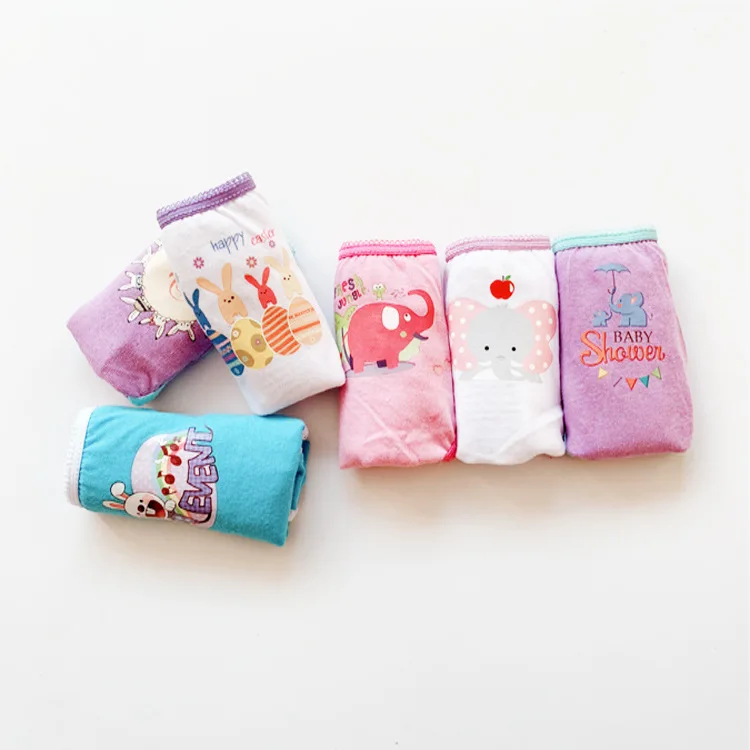 3 шт./партия Модное детское нижнее белье милое с треугольными чашечками для