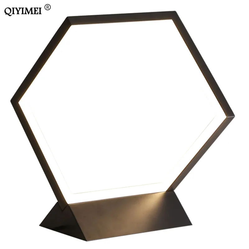 Modern LED Desk Lamps For Bedroom Study Table Bed Lamp Reading Simple Personality Night Lighting Deco Chambre QIYIMEI | Лампы и