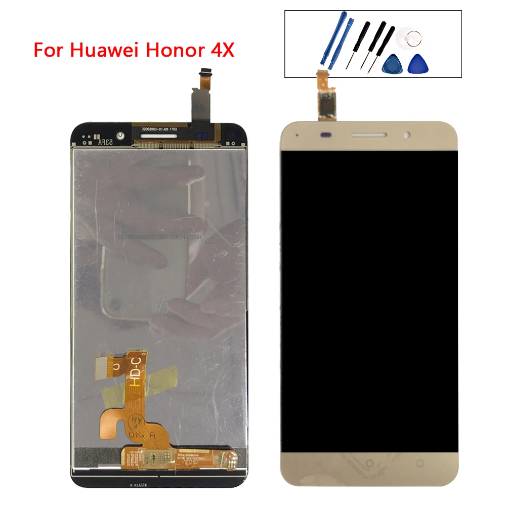5 &quotдля Huawei Honor 4X ЖК-дисплей кодирующий преобразователь сенсорного экрана в сборе
