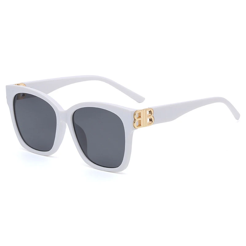 

Fashion Classic Luxury Brand Designer Oversized Square Sunglasses Women Men Shield Big Frame Travel Sun Glasses Mirror Shades