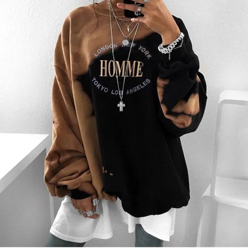 

Women Hoodie Sweatshirts Spring Autumn Fashion Ladies Pullovers Patchwork Long Sleeve Warm Pocket Hoodie Jacket