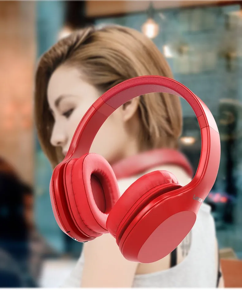 Lenovo HD100 Bluetooth наушники 300 мАч 5 0 Беспроводные гарнитуры Магнитная спортивная