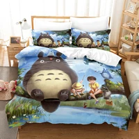 totoro howls moving castle 23 pieces spirited away duvet cover home bed quilt cover quilt cover for kid adults bedding set