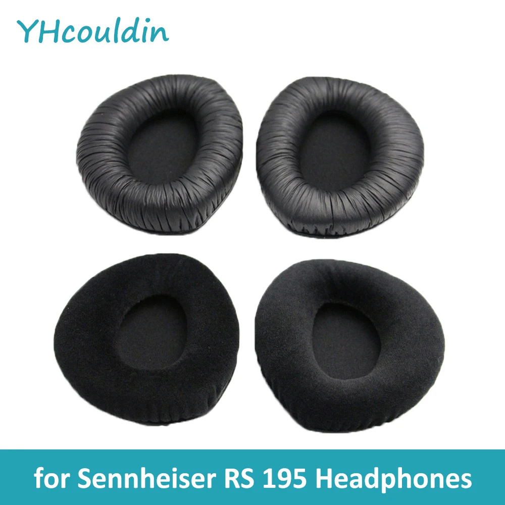 

Сменные амбушюры YHcouldin, подходят для наушников Sennheiser RS 195, Накладные наушники, Беспроводная Bluetooth-гарнитура, черные амбушюры, чехол