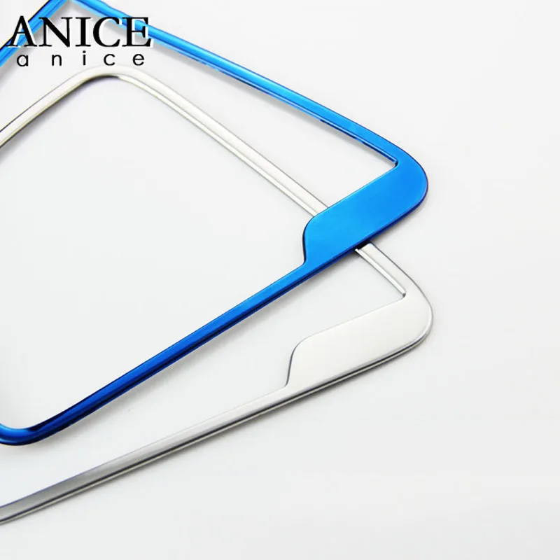 4 шт. дверная колонка из нержавеющей стали аудио кольцо накладка подходит для Ford