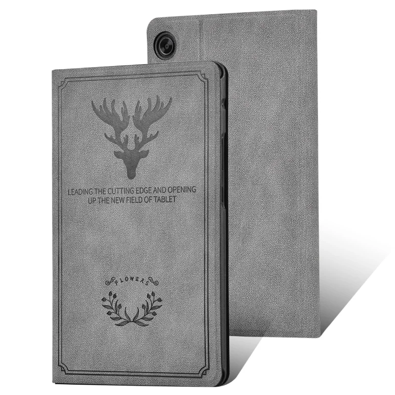 Из искусственной кожи (полиуретан) с функцией подставки и изображениями для MatePad