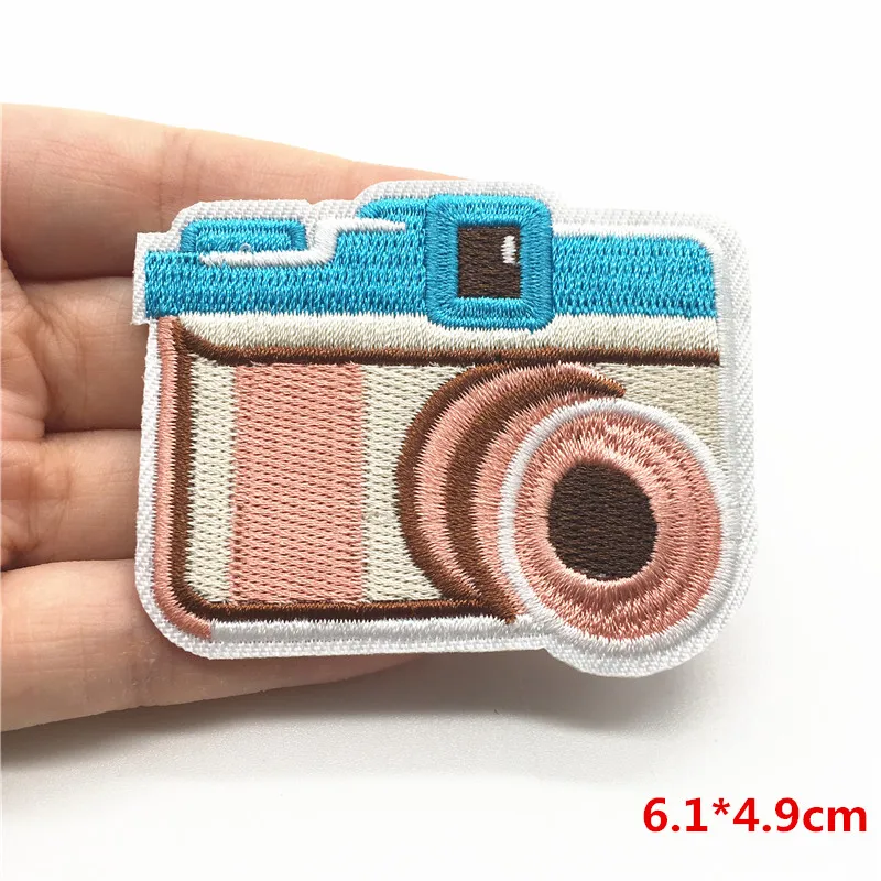 Нашивки для камеры на одежду железная нашивка вышивка значки полосатая