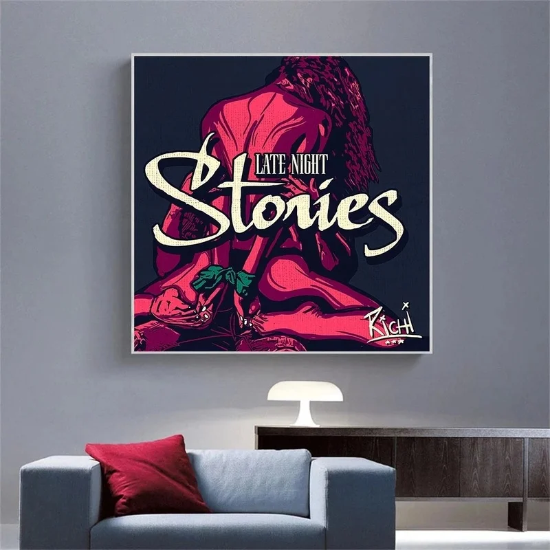 Абстрактная поп-арт телесное искусство холст живопись современные сексуальные