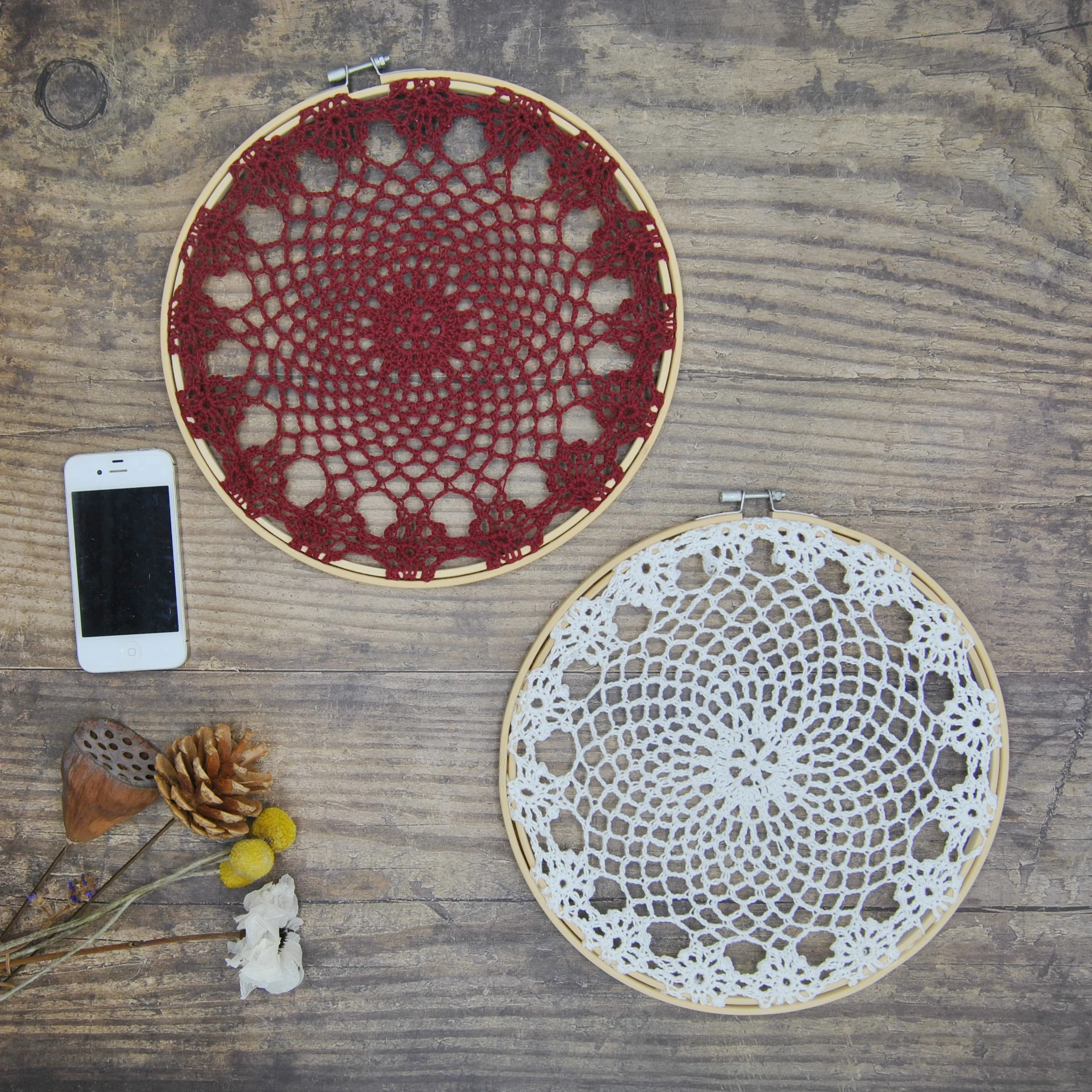 

Handmade Macrame Pendant Wedding Decoration Bohemian Tapestry LivingRoom Bedroom Wall Decoration Sweet Home No.B053 Diameter26cm
