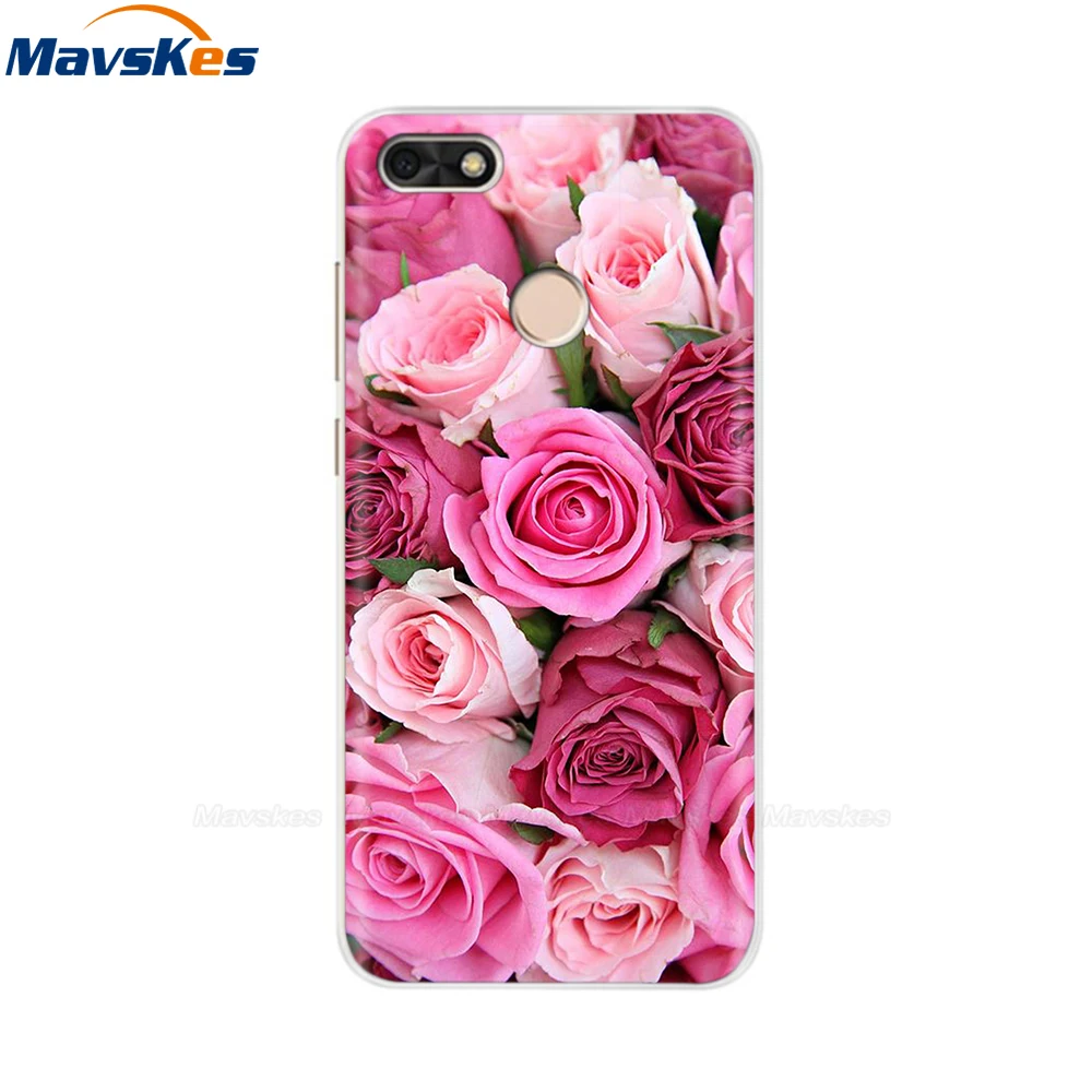 silicon case for huawei p9 lite mini case 5 0 soft tpu silicone painting back cover for huawei p8 p9 lite 2017 case phone shell free global shipping