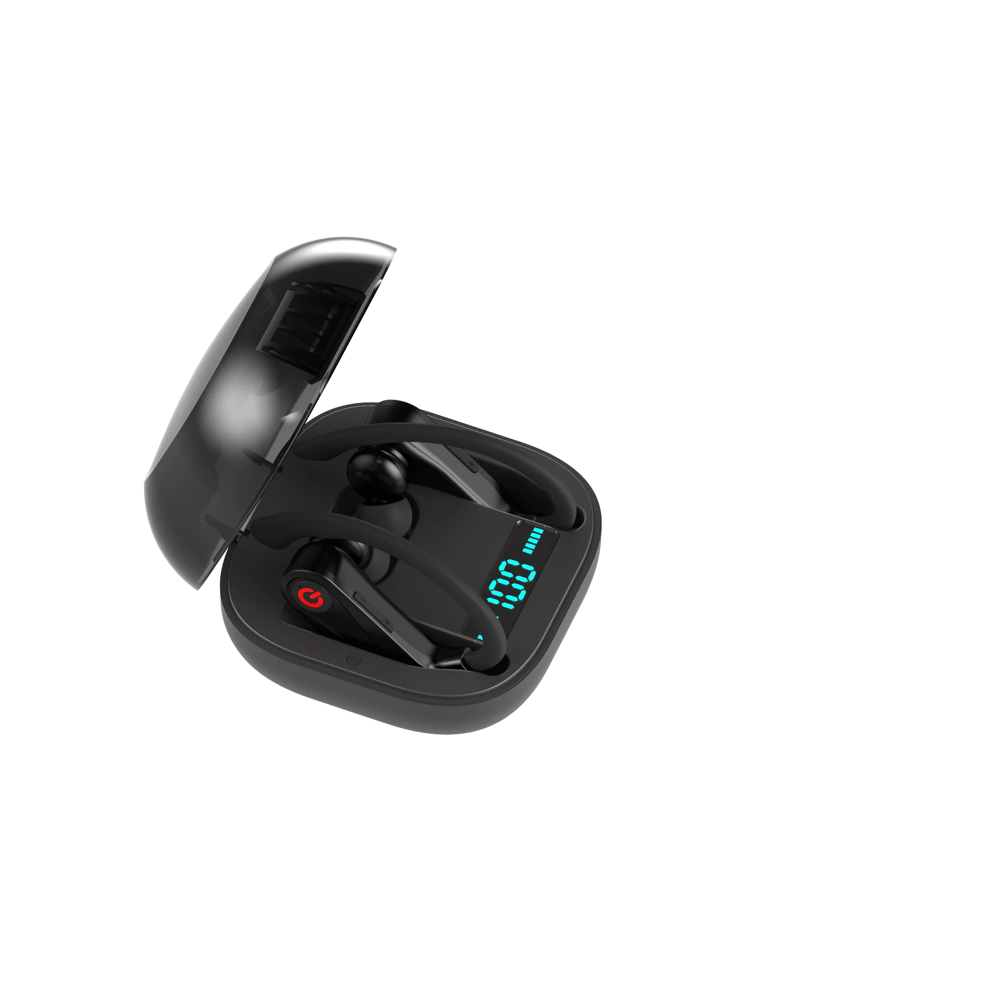 Sport Bluetooth 5.0 Earphone Wireless Stereo With Mic Big Power Bass Headset TWS Handsfree Earbuds Headphone | Электроника