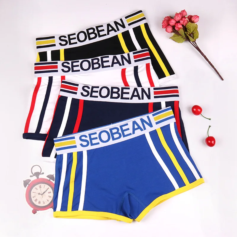 Женские трусы боксеры из хлопка тянущиеся женские трусики спортивные широкие в