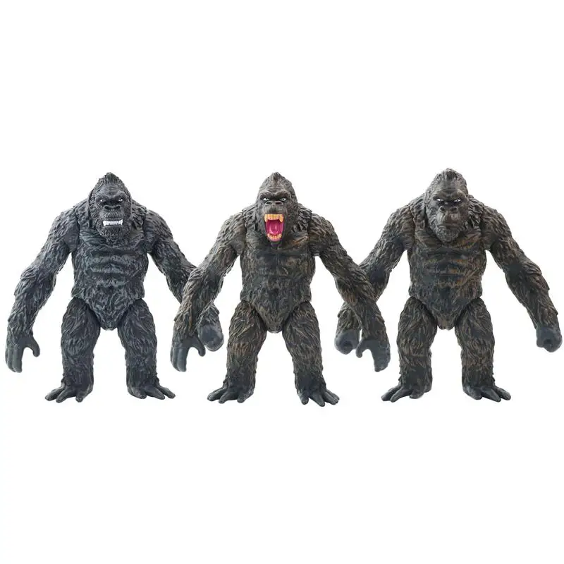 3 вида стилей фильм King Kong Skull Island Savage орангутанг Пижама фигурка Коллекционная