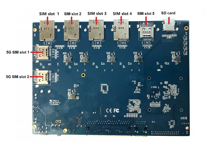 Verkaufen Banana PI BPI5G + 4G LTE + Wifi AC + Gigabit Multiplex Aggregat Route