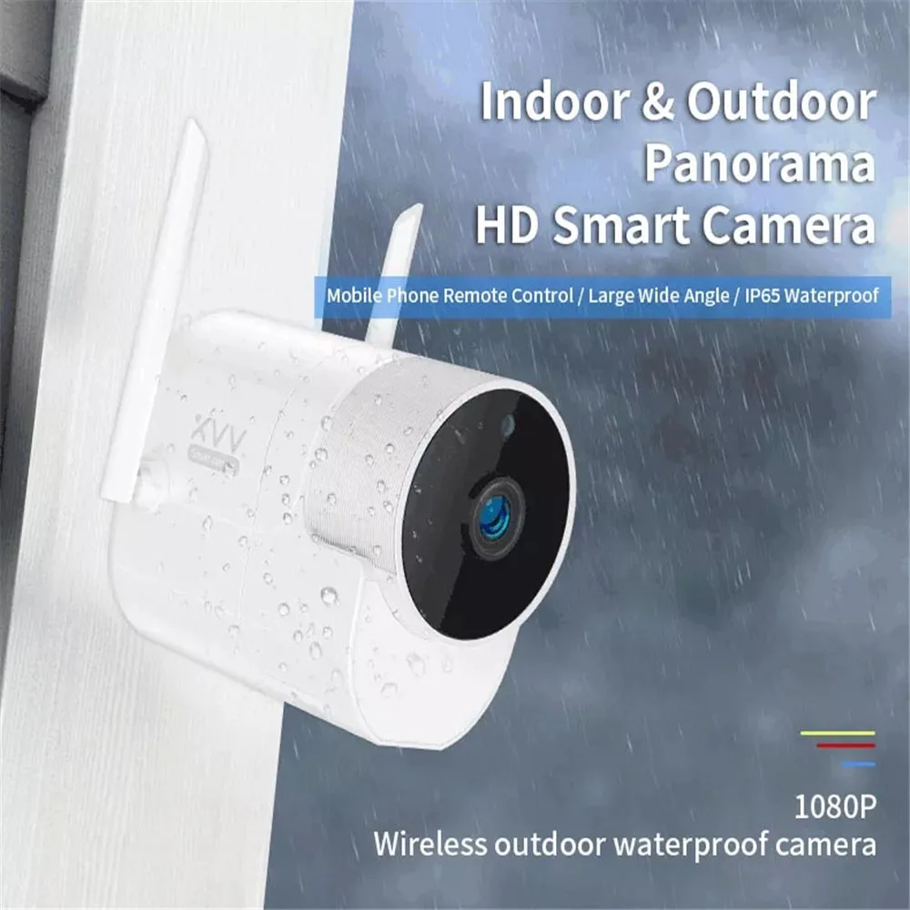 Xiaomi панорамная камера видеонаблюдения для дома и улицы 1080P 180 градусов