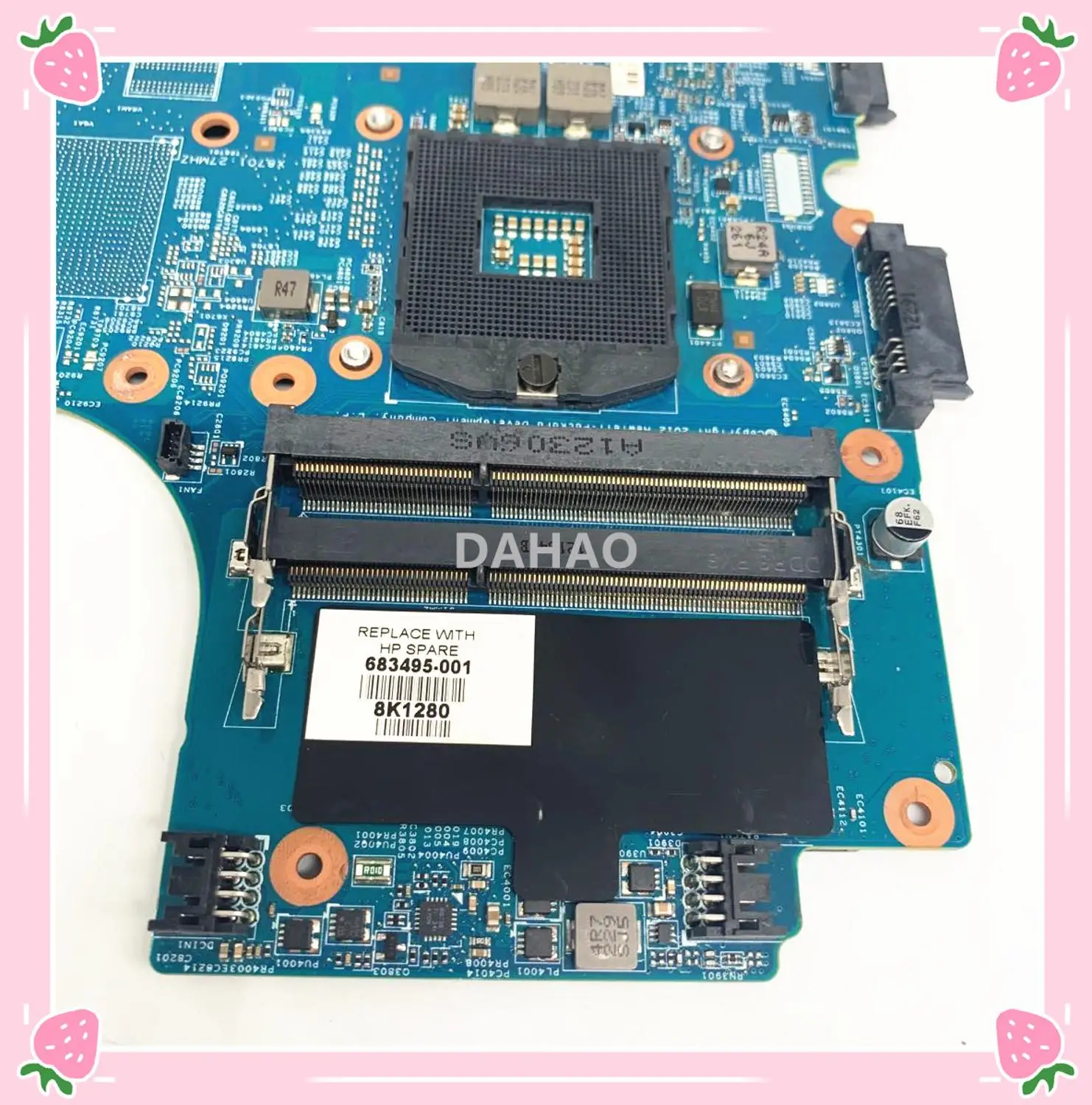 

FOR HP PROBOOK 4740S 4441S 4440S 4540S Laptop Motherboard 683595-001 683495-501 11243-1 with HM76 Support i3 i5 i7 100% TEST OK