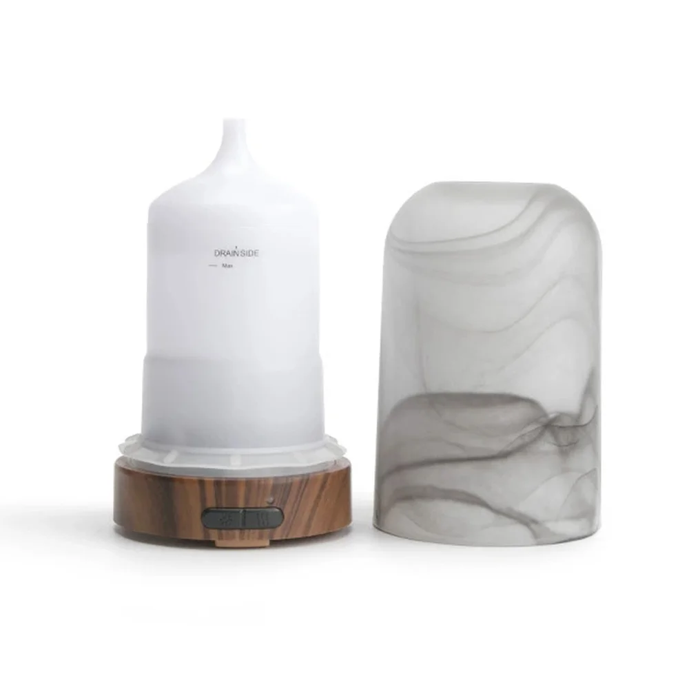 Арома диффузор эфирного масла мраморная отделка 100 мл емкость Ультразвуковой