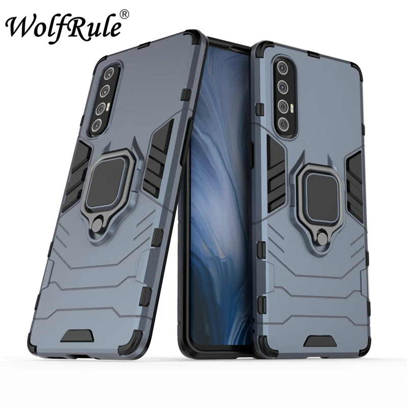 

Holder Magnetic Case For OPPO Reno 3 Pro 5G Case Shockproof Ring Stand Phone Cover For Reno 3 Pro 5G Case Reno 3 Pro 5G 6.5"