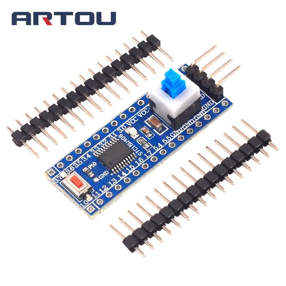 Системная плата обучения STC15W408AS, минимальная система 51 MCU, TTSOP20
