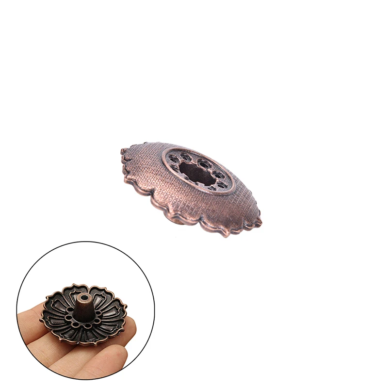 Бронзовая тарелка-Кадило С 9 отверстиями для конусной горелки держатель