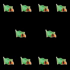 10 шт., заколки для лацканов в виде флага