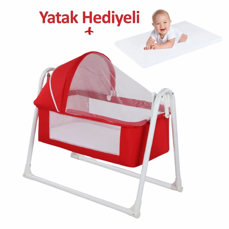 Bebegen Plus Rocking Cradle with Red