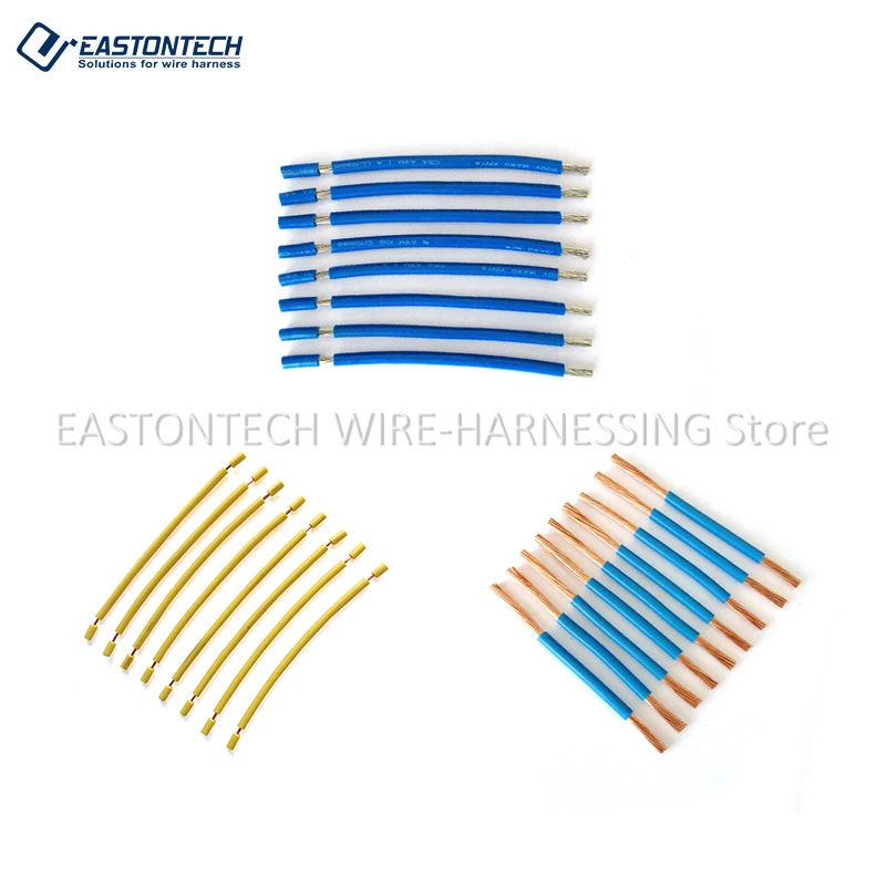 Полностью автоматическая электронная машина для резки и зачистки проводов с
