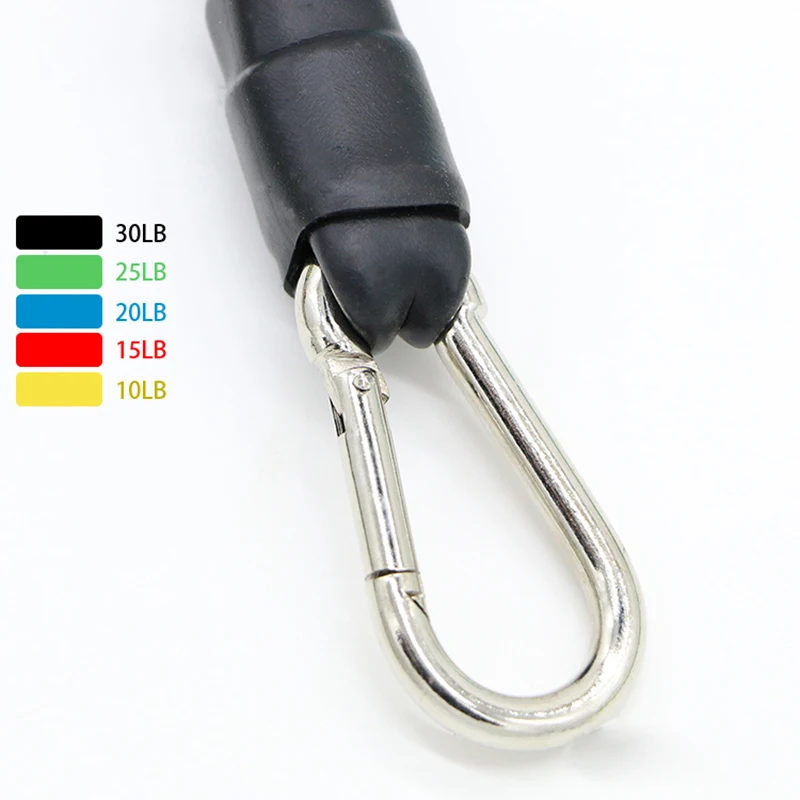 Латексные Эспандеры 11 шт./компл. тренировочные трубы для йоги резиновые