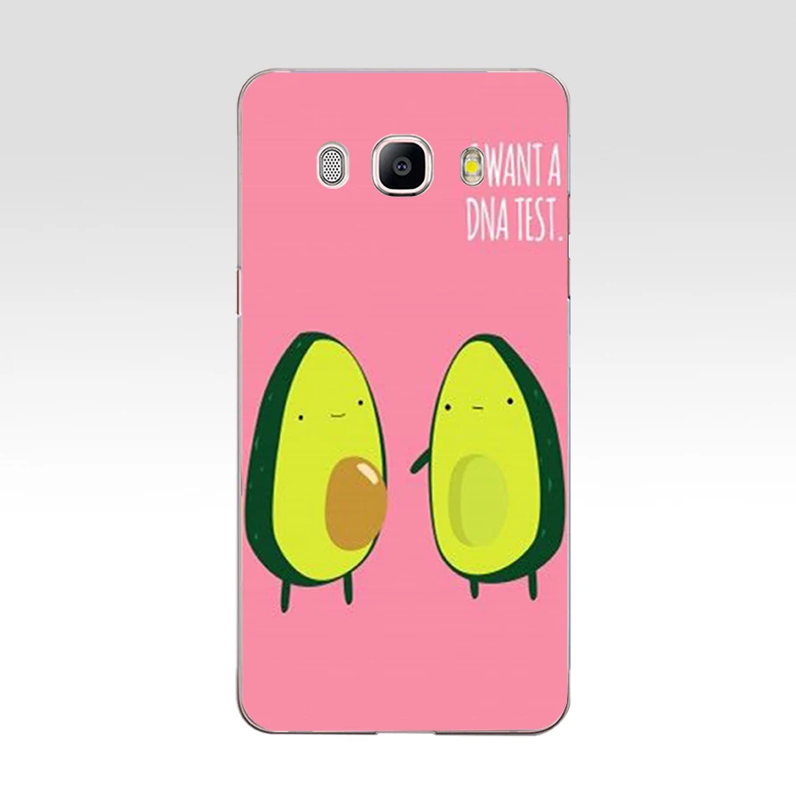 071FG милый мягкий Силиконовый ТПУ чехол для телефона с изображением авокадо еды