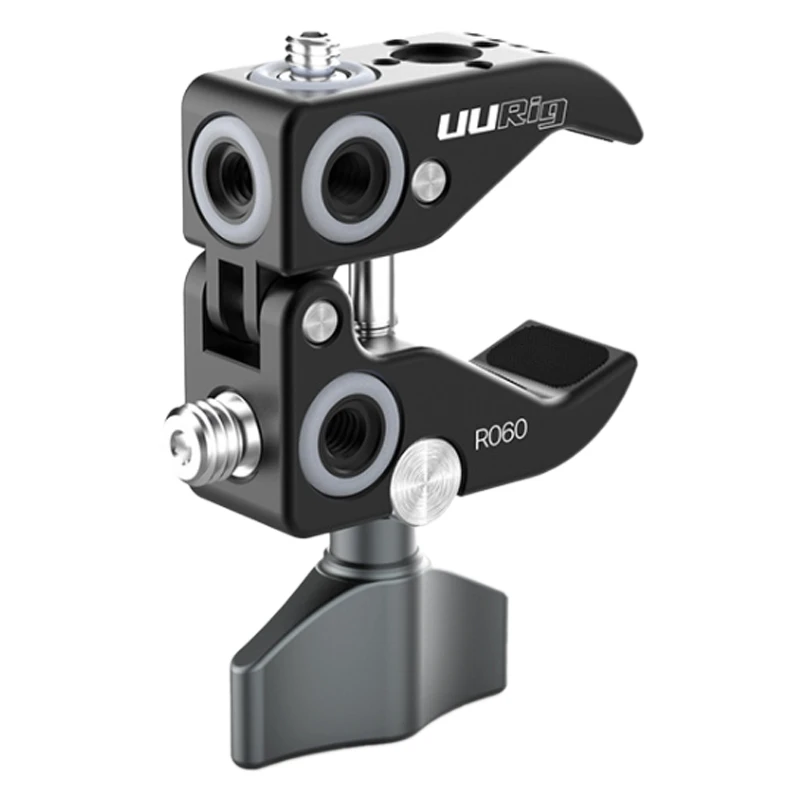 

UURig R060 Multifunctional Camera Clamp SLR/Mirrorless Camera Photography Universal Holder Clip