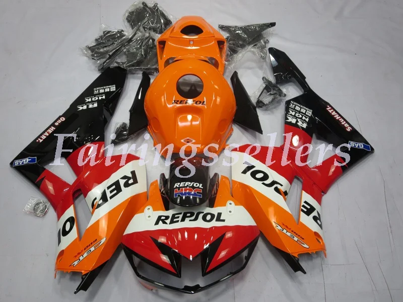 Инъекция Новый ABS полный обтекатель комплект 100% подходит для Honda CBR600RR F5 2013 2014 2015 2016