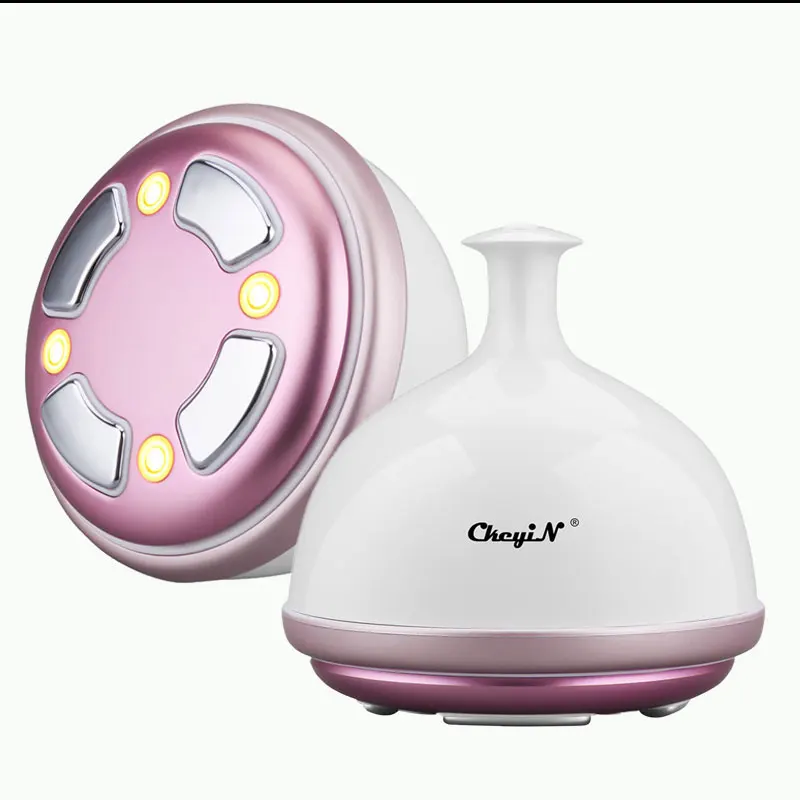 

CkeyiN RF Cavitation Ultrasonic Face Body Slimming Massager Hot Vibration LED Fat Burner Anti Cellulite Skin Tighten Weight Loss