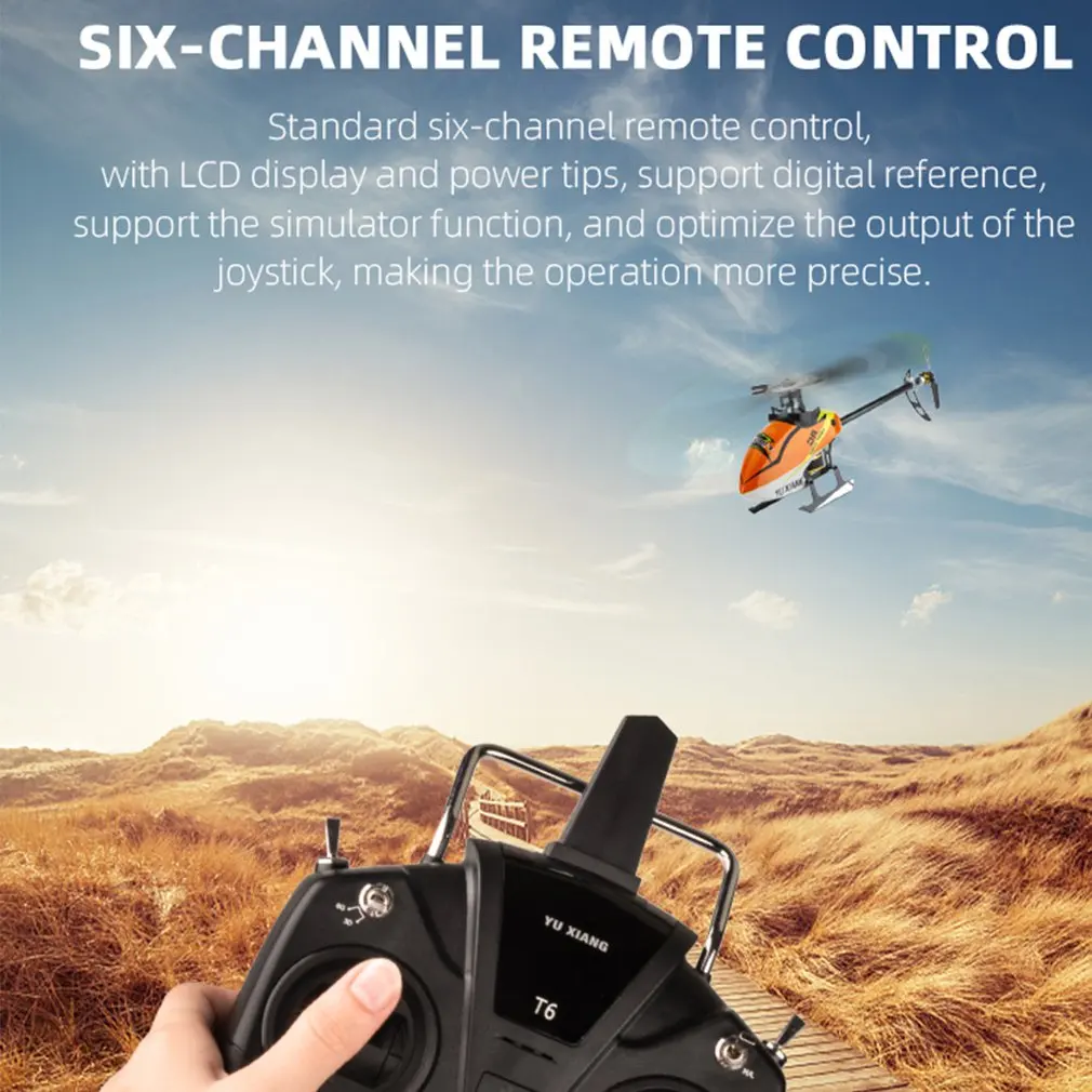 F180 6CH 3D 6G sistema Dual sin escobillas Motor de accionamiento directo Flybarless w/ S-FHSS RC helic&oacute;ptero avi&oacute;n BNF/RTF modelo VS E180-2