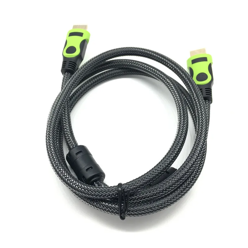 

HDMI to HDMI Cable 3D 2.0K Male-Male High Premium Gold-plated HDMI Adapter for Tablet HDTV Camera PC color green